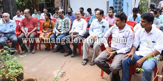 ondolence meet at Vinayaka Baliga’s Residence 4